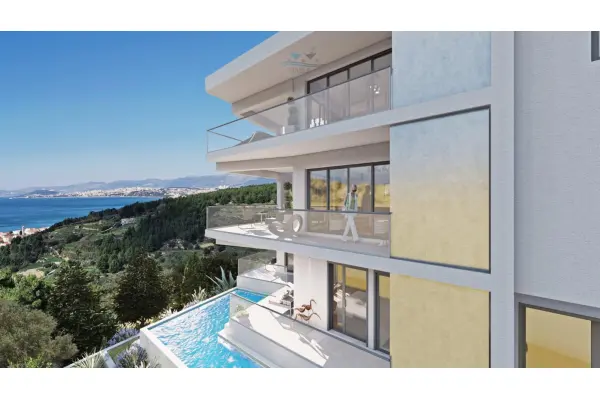 Podstrana, CHORWACJA_SPLIT willa 450m2/5a, basen
