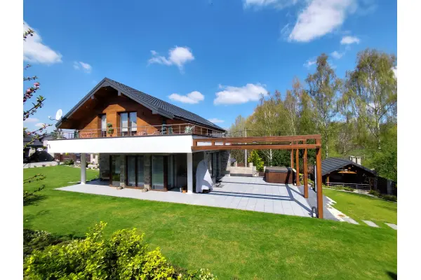wielicki, Wieliczka, Nowoczesna posesja 300m2, zautomatyzowana, na  pięknej działce 1500m2
