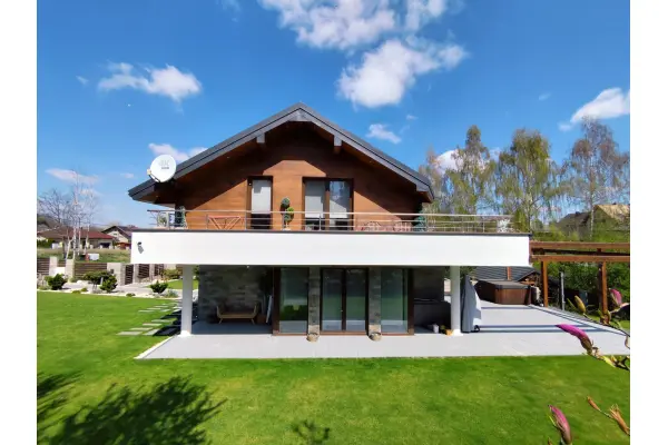 wielicki, Wieliczka, Nowoczesna posesja 300m2, zautomatyzowana, na  pięknej działce 1500m2
