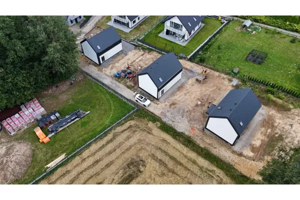 myślenicki, Sułkowice, Krzywaczka, Nowoczesne domy w stylu „Nowoczesna Stodoła” /Krzywaczka /Pompa ciepła / Fotowoltaika
