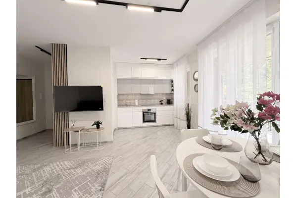 Kraków, Kraków-Śródmieście, Grzegórzki, prof. Marka Stachowskiego, Apartament z widokiem na Wisłę 3 pokoje | Taras | 56 m² | Kazimierz