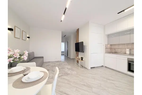 Kraków, Kraków-Śródmieście, Grzegórzki, prof. Marka Stachowskiego, Apartament z widokiem na Wisłę 3 pokoje | Taras | 56 m² | Kazimierz