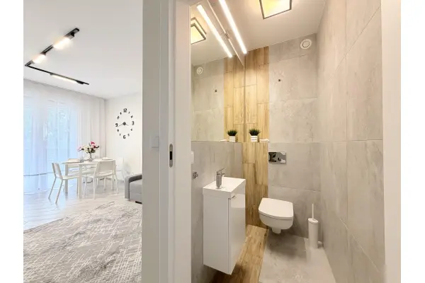 Kraków, Kraków-Śródmieście, Grzegórzki, prof. Marka Stachowskiego, Apartament z widokiem na Wisłę 3 pokoje | Taras | 56 m² | Kazimierz