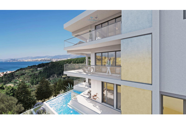 Podstrana, CHORWACJA_SPLIT willa 450m2/5a, basen