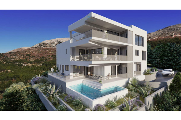 Podstrana, CHORWACJA_SPLIT willa 450m2/5a, basen