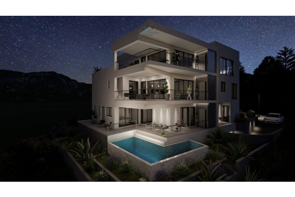 Podstrana, CHORWACJA_SPLIT willa 450m2/5a, basen