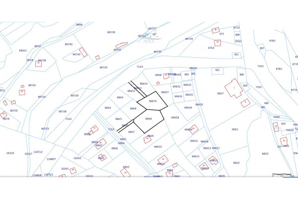 wadowicki, Wadowice, Gorzeń Górny, Czartak, Wadowice / Gorzeń Górny działka budowlano-leśna 20a MPZP