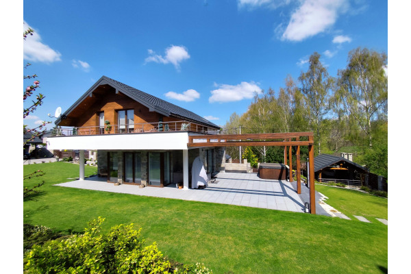 małopolskie, wielicki, Wieliczka, Nowoczesna posesja 221m2, zautomatyzowana, na  pięknej działce 1500m2