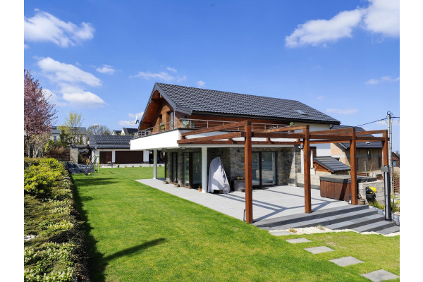 wielicki, Wieliczka, Nowoczesna posesja 300m2, zautomatyzowana, na  pięknej działce 1500m2