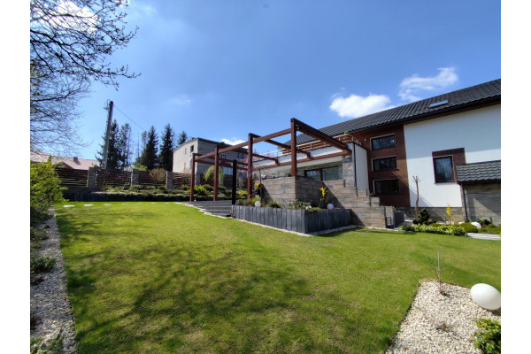 wielicki, Wieliczka, Nowoczesna posesja 300m2, zautomatyzowana, na  pięknej działce 1500m2