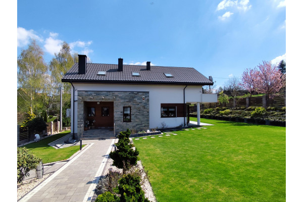 wielicki, Wieliczka, Nowoczesna posesja 300m2, zautomatyzowana, na  pięknej działce 1500m2